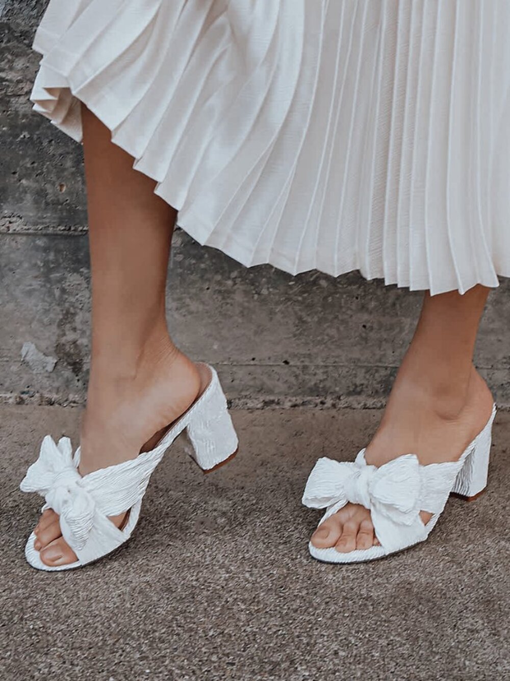 Lulu's Dorothea Ivory Knotted High Heel Sandals White US 9
